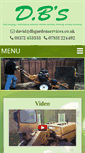 Mobile Screenshot of dbgardenservices.co.uk